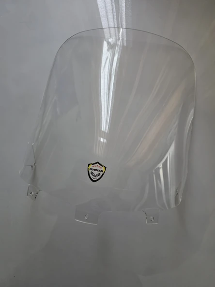 MOTOCAM Yamaha Xmax Siperlik Ön Cam 2007-2010 Model 47cm Şeffaf Renkli 4mm ORİJİNAL BOYLU - Resim 3