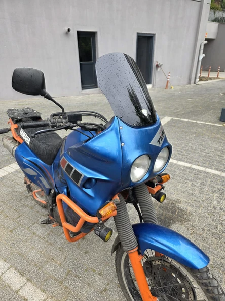 MOTOCAM Yamaha Tenere XT 660 Z Siperlik Ön Cam 1991-1999 Model 36cm Siyah Renkli 4mm - Resim 2