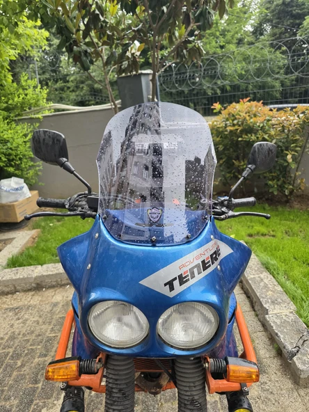 MOTOCAM Yamaha Tenere XT 660 Z Siperlik Ön Cam 1991-1999 Model 36cm Füme Renkli 4mm ürün görseli