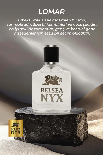 BELSEA NYX Lomar EXCLUSIVE EDP Erkek Parfüm 50 ml - 3