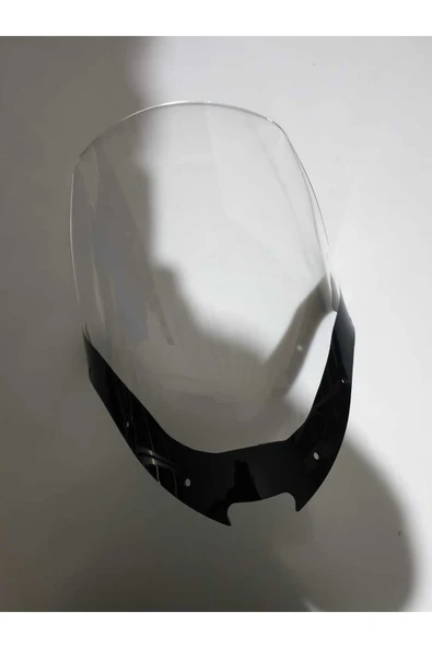 MOTOCAM SYM Joyride 200 Siperlik Ön Cam 2002-2008 Model 55cm (Karbüratörlü) Şeffaf Renkli 4mm - Resim 3