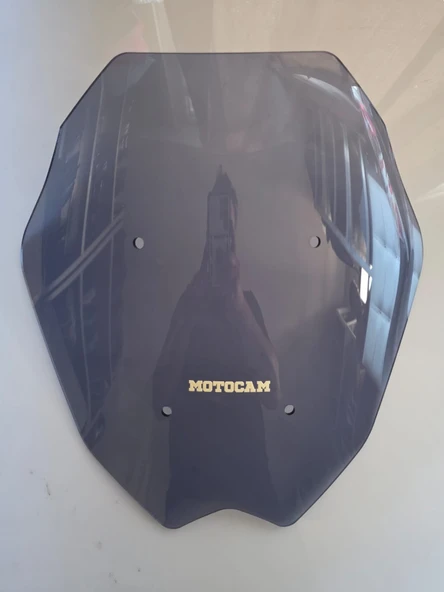 MOTOCAM Yamaha Nmax Siperlik Ön Cam 2025 Model 44cm Füme Renkli 4mm Spor Cam ürün görseli