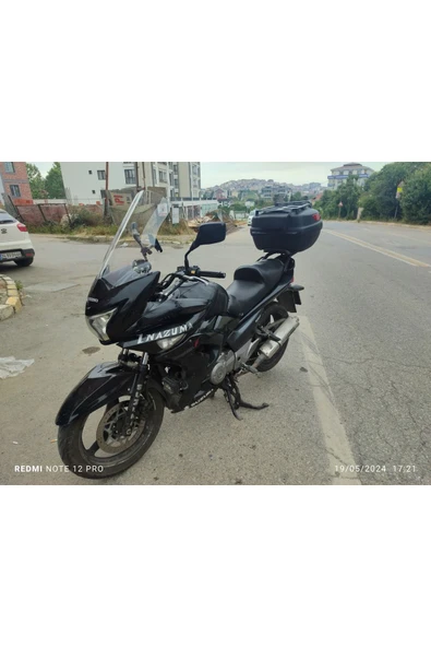 MOTOCAM Suzuki İnazuma GW 250F Siperlik Ön Cam 2012-2017 Model 50cm Şeffaf Renkli 4mm - Resim 2