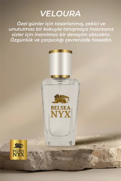 BELSEA NYX Veloura EXCLUSIVE EDP Kadın Parfüm 50 ml - 3