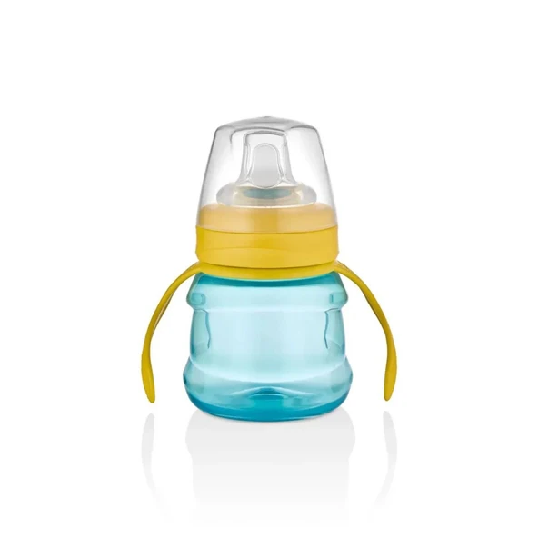 Mooma Baby Kulplu Alıştırma Bardağı 200 Ml 6+ Ay - 1
