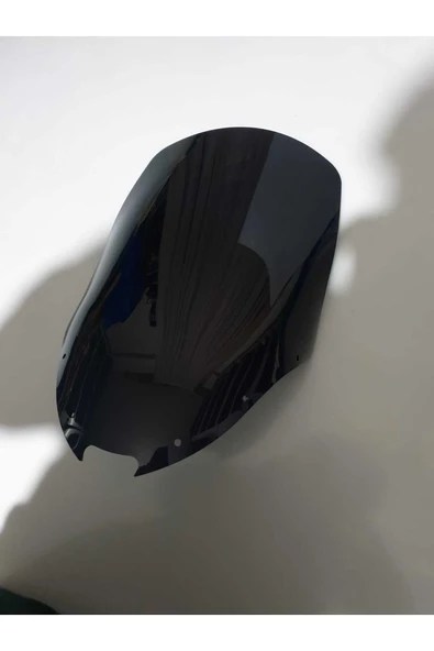 MOTOCAM SYM Joyride 200 Siperlik Ön Cam 2002-2008 Model 55cm (Karbüratörlü) Siyah Renkli 4mm - Resim 3
