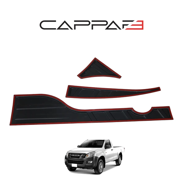 Isuzu D-Max 2012-2017 Yıl Aralığı Uyumlu Yarasa Kapı Kaplama 6 Parça - Resim 8