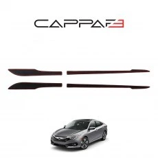 Honda Civic 2016- Yılı ve Sonrası Uyumlu Yan Kapı Alt Çıta 4 Parça ürün görseli