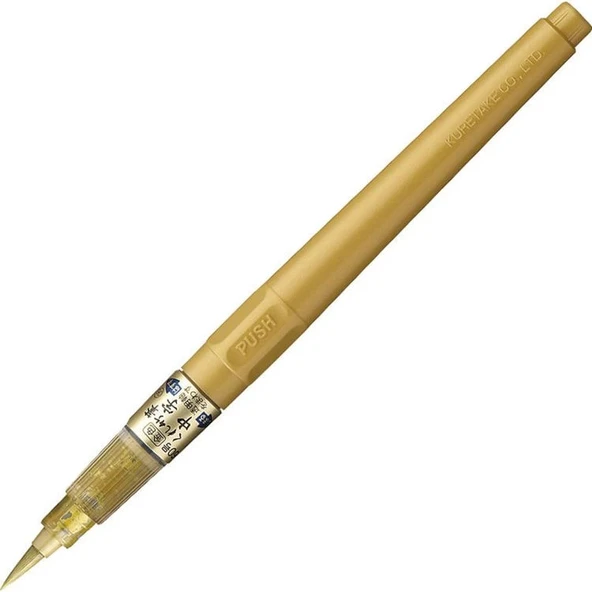 Supertrend Chu-Ji Doldurulabilir Brush Pen Fırça Uçlu Kalem GOLD ürün görseli