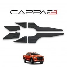 Isuzu D-Max 2020- Yılı ve Sonrası Uyumlu Yarasa Kapı Kaplama 6 Parça ürün görseli