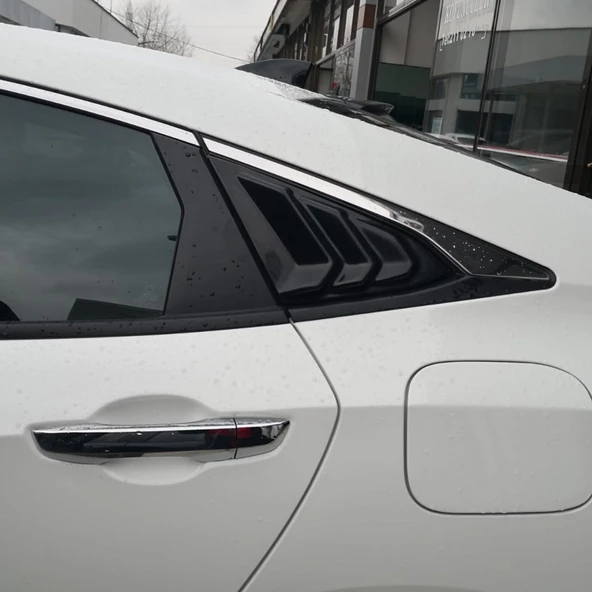 Honda Civic 2016- Yılı ve Sonrası Uyumlu Kelebek Cam Plastiği - 7