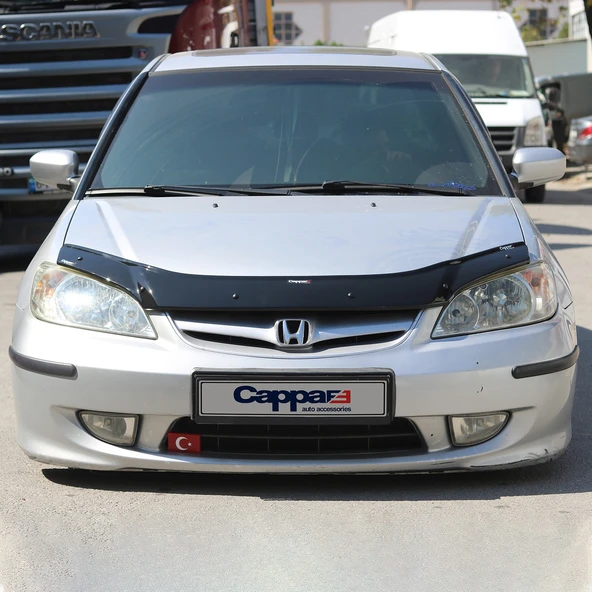 Honda Civic 2001-2006 Yıl Aralığı Uyumlu Kaput Rüzgarlık 4mm - Resim 5