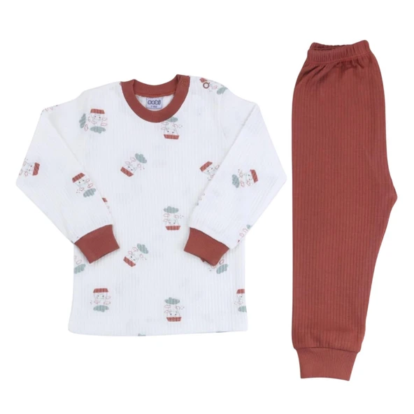 Sebi Bebe Paraşüt Pijama Takım 9158 - 1