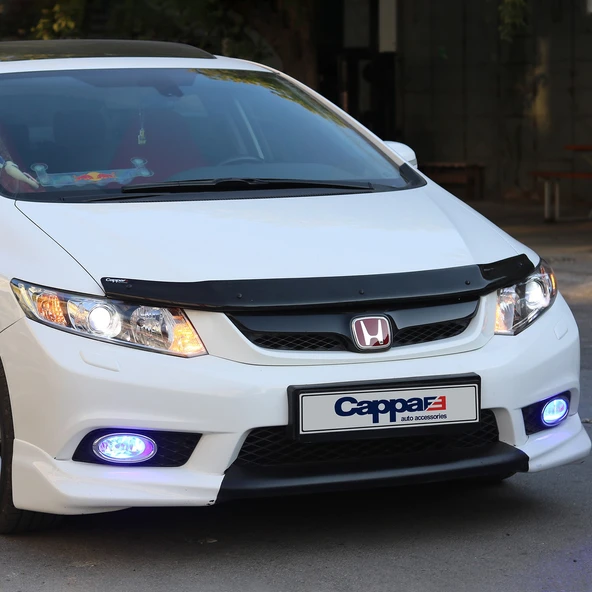 Honda Civic 2012-2015 Yıl Aralığı Uyumlu Kaput Rüzgarlık 3mm - Resim 6