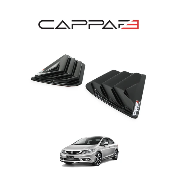 Honda Civic 2012-2015 Yıl Aralığı Uyumlu Kelebek Cam Aksesuarı - 3