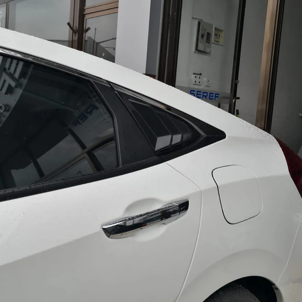 Honda Civic 2016- Yılı ve Sonrası Uyumlu Kelebek Cam Plastiği - 8