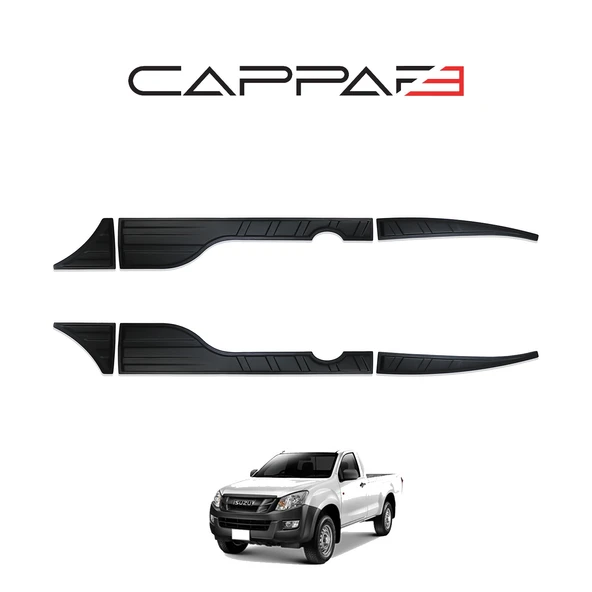 Isuzu D-Max 2012-2017 Yıl Aralığı Uyumlu Yarasa Kapı Kaplama 6 Parça - Resim 5