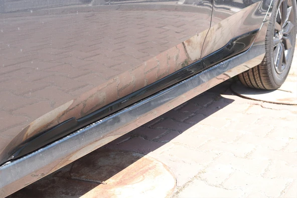 Honda Civic 2016- Yılı ve Sonrası Uyumlu Yan Kapı Alt Çıta 4 Parça - Resim 9