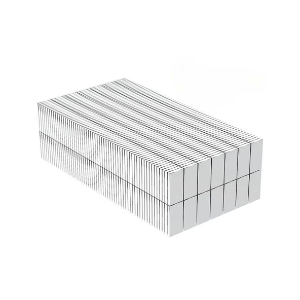 10 Adet 15x10x1.5 mm Köşeli Neodyum Mıknatıs N35 Magnet Dayanıklı Nikel Kaplama - 2