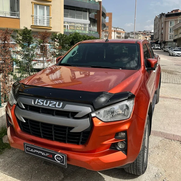 Isuzu D-Max 2020- Yılı ve Sonrası Uyumlu Kaput Rüzgarlığı 3mm - Resim 5