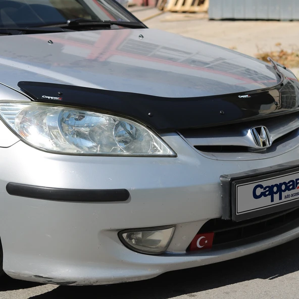 Honda Civic 2001-2006 Yıl Aralığı Uyumlu Kaput Rüzgarlık 4mm - Resim 7