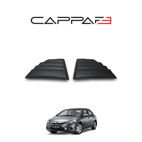 Honda Civic 2006-2012 Yıl Aralığı Uyumlu Kelebek Cam Aksesuarı - 3