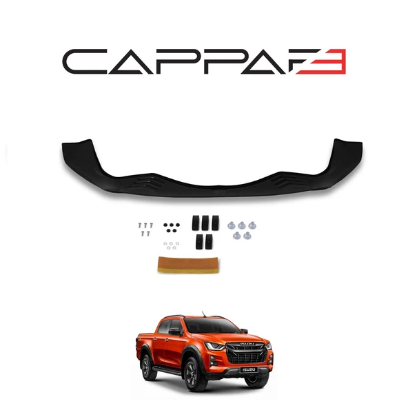 Isuzu D-Max 2020- Yılı ve Sonrası Uyumlu Yarasa Kaput Rüzgarlığı - Resim 6