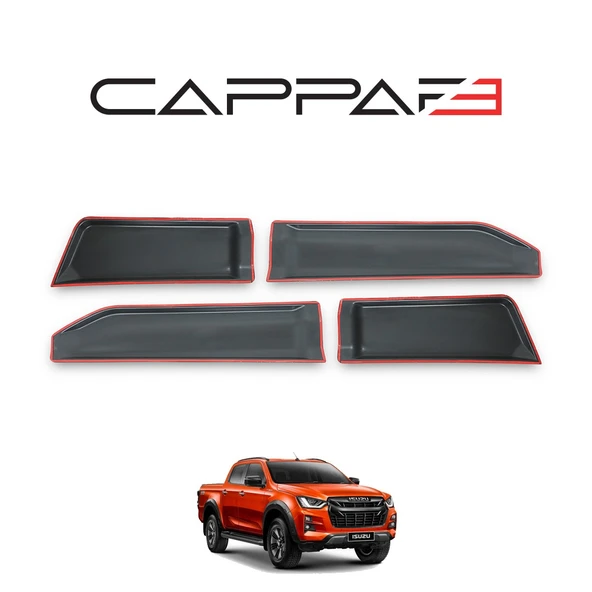 Isuzu D-Max 2020- Yılı ve Sonrası Uyumlu Kapı Dodik 4 Parça - Resim 4