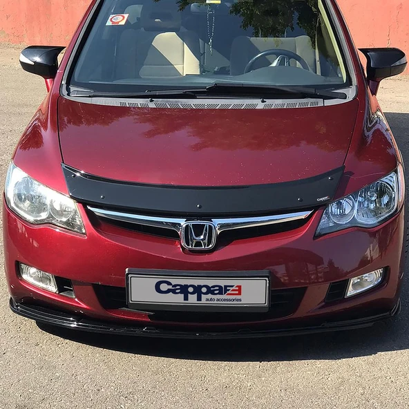 Honda Civic 2006-2012 Yıl Aralığı Uyumlu Kaput Rüzgarlık 4mm - 7