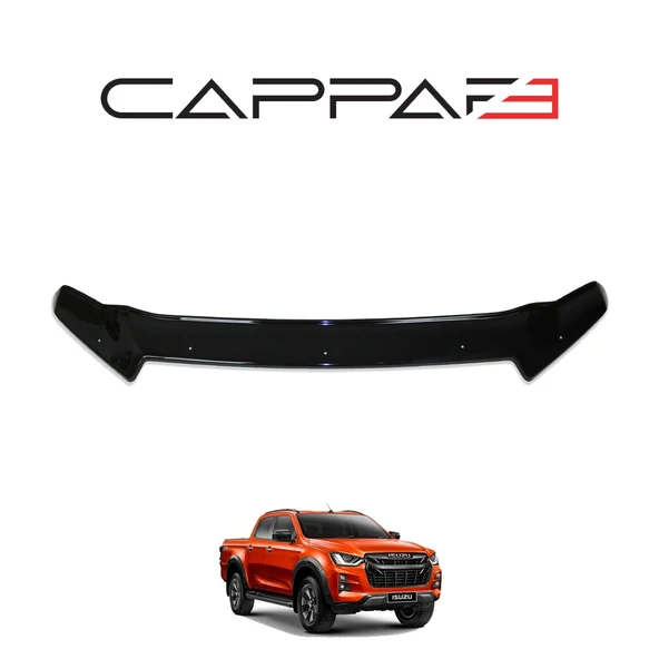 Isuzu D-Max 2020- Yılı ve Sonrası Uyumlu Kaput Rüzgarlığı 4mm - Resim 2