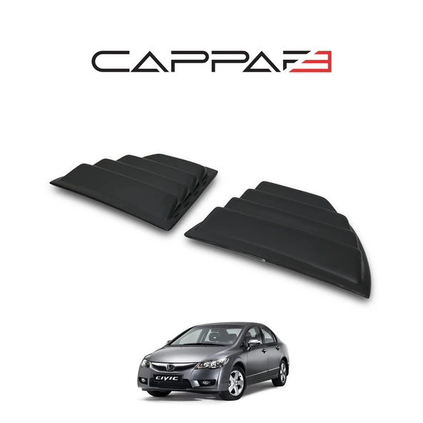 Honda Civic 2006-2012 Yıl Aralığı Uyumlu Kelebek Cam Aksesuarı - 4