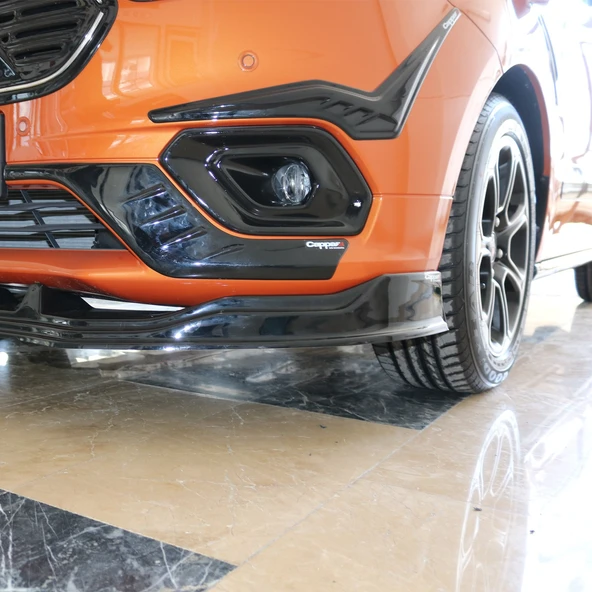 Ford Courier 2018-2023 Yıl Aralığı Uyumlu Sis Farı Çerçevesi 2 Parça - Resim 3