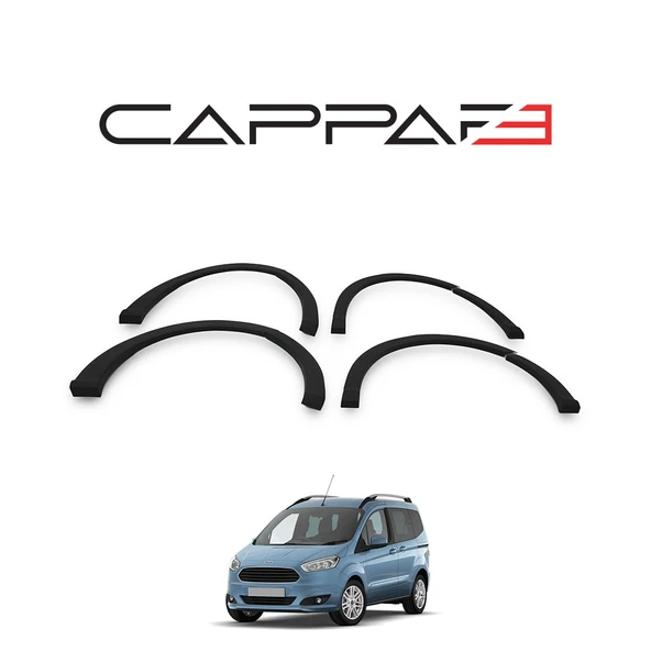 Ford Courier 2014-2018 Yıl Aralığı Uyumlu Çamurluk Dodik 8 Parça - Resim 5