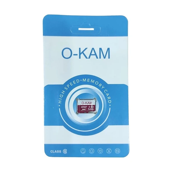 O-Kam 64 GB U3 Faster Transfer Speed Class 10 4K Video Kayıt - 64GB - 2