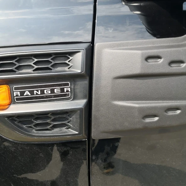 Ford Ranger 2019-2023 Yıl Aralığı Uyumlu Yarasa Kapı Kaplama 4 Parça - Resim 5