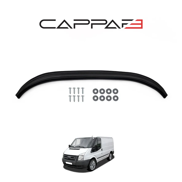 Ford Transit 1993-2002 Yıl Aralığı Uyumlu Ön Tampon Lip Siyah - Resim 7
