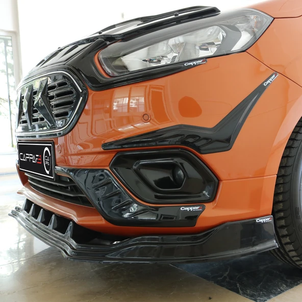 Ford Courier 2018-2023 Yıl Aralığı Uyumlu Ön Tampon Lip - Resim 8