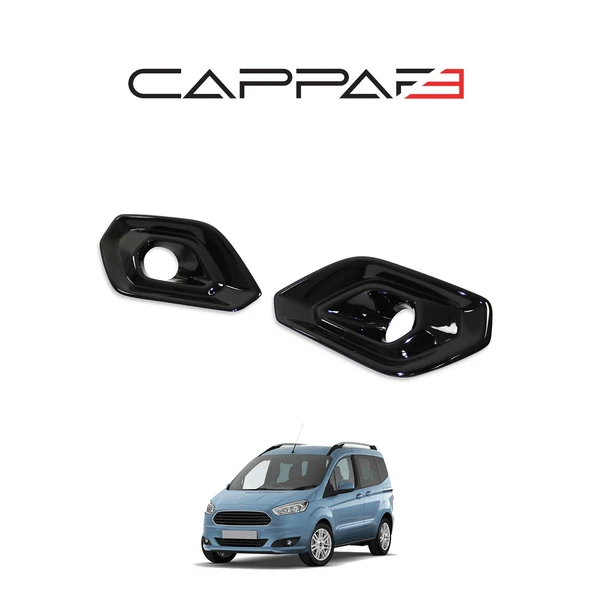 Ford Courier 2018-2023 Yıl Aralığı Uyumlu Sis Farı Çerçevesi 2 Parça - Resim 4