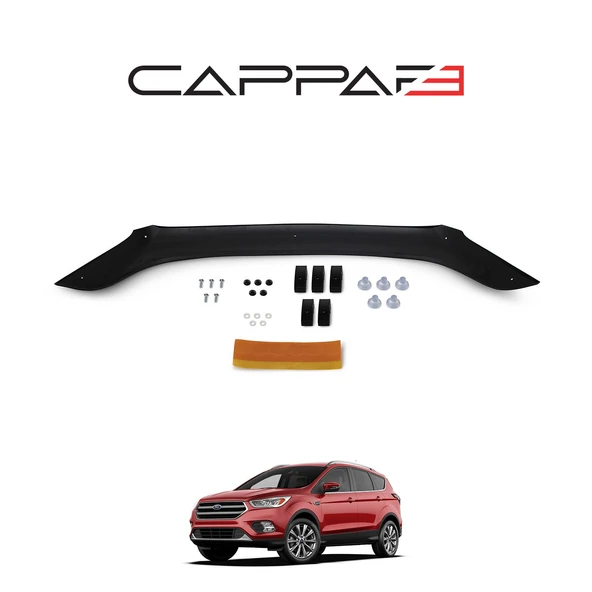 Ford Kuga 2016-2019 Yıl Aralığı Uyumlu Kaput Rüzgarlığı 3mm - Resim 4