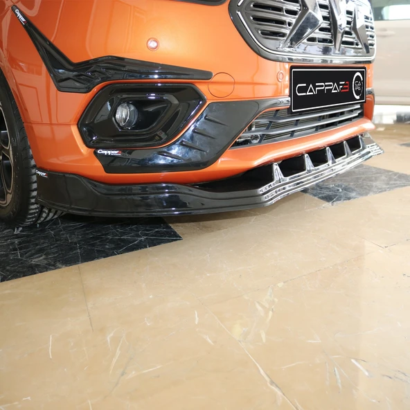 Ford Courier 2018-2023 Yıl Aralığı Uyumlu Ön Tampon Lip - Resim 9