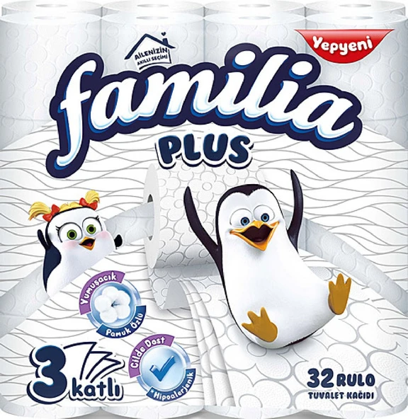 FAMİLİA PLUS 32TUVALET KAĞIDI - 1