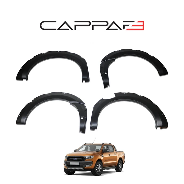 Ford Ranger Wildtrak 2019-2023 Yıl Aralığı Uyumlu Çamurluk Dodik Vidalı 7 Parça - Resim 2