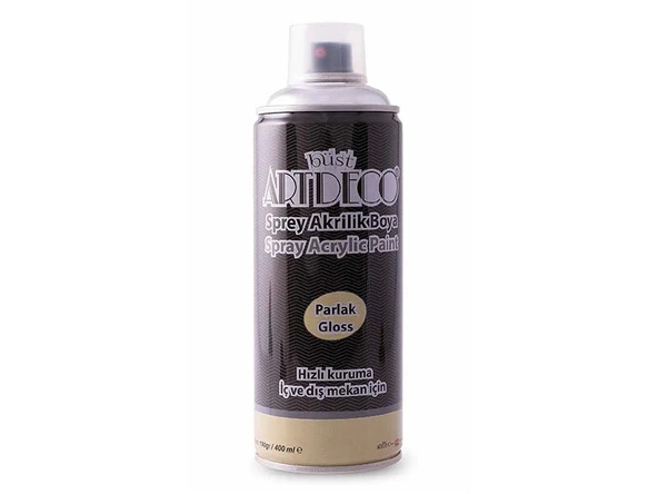 Supertrend Akrilik Sprey Boya 400 ml. METALİK GÜMÜŞ