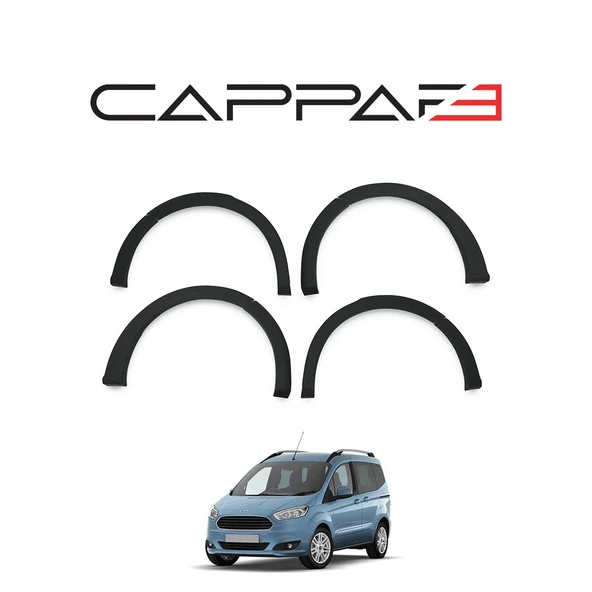 Ford Courier 2014-2018 Yıl Aralığı Uyumlu Çamurluk Dodik 8 Parça - Resim 3