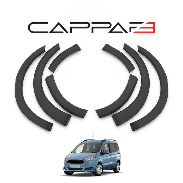 Ford Courier 2014-2018 Yıl Aralığı Uyumlu Çamurluk Dodik 8 Parça - Resim 7