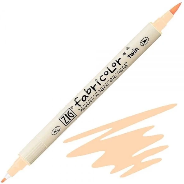 Supertrend Fabricolor Twin Çift Uçlu Kumaş Tekstil Boyama Kalemi FLESH ürün görseli