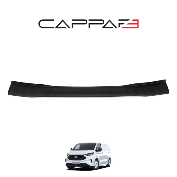 Ford Custom 2023- Yılı ve Sonrası Uyumlu Arka Tampon Eşiği Mat - Resim 2