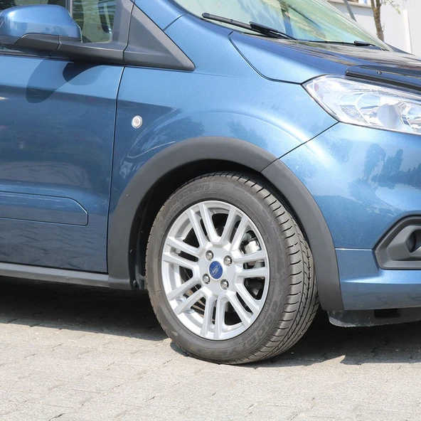 Ford Courier 2014-2018 Yıl Aralığı Uyumlu Çamurluk Dodik 8 Parça - Resim 9