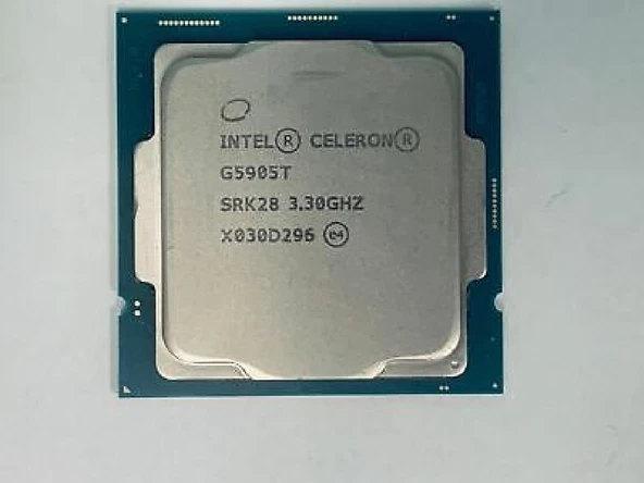 Intel Celeron G5905T LGA 1200OP 3,3GHz İşlemci Tray ürün görseli 1
