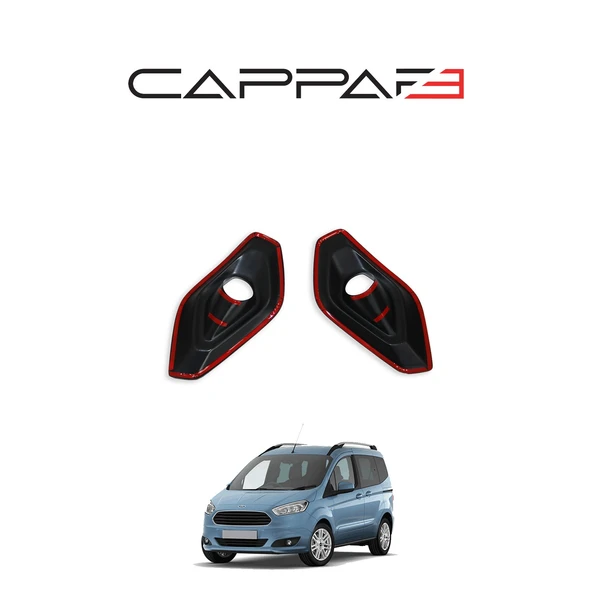 Ford Courier 2018-2023 Yıl Aralığı Uyumlu Sis Farı Çerçevesi 2 Parça - Resim 6